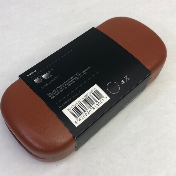 KOMONO Benicio Black Rubber/Glossy Sunglasses(NEW) - Picture 9 of 9